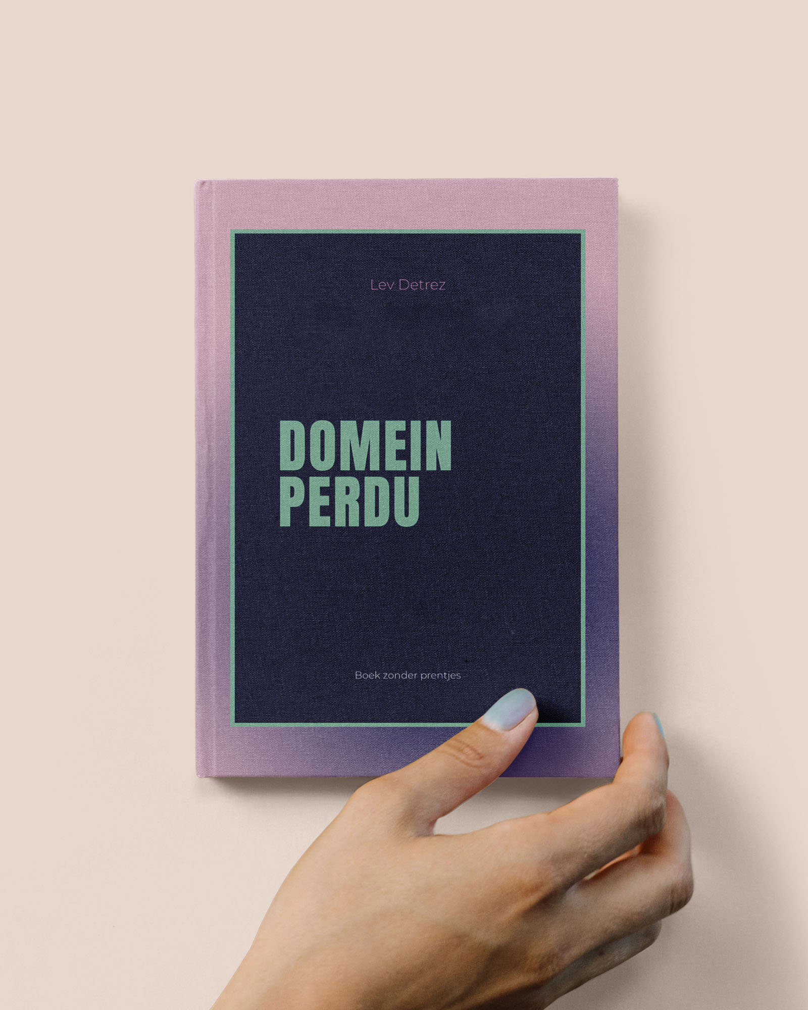 mockup van het boek Domein Perdu